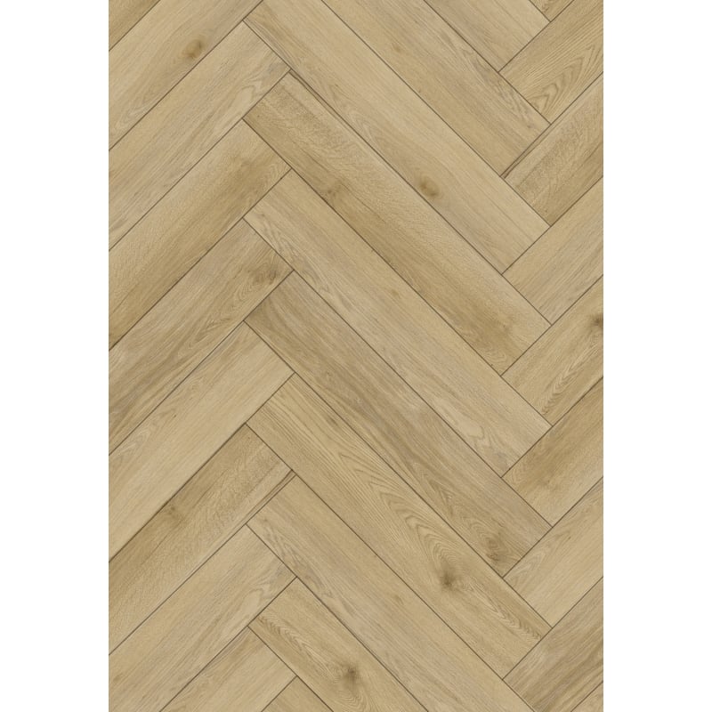 Mexen Charter Oak próbka paneli winylowych jodełka LVT Dryback 2,5 mm, podkład PVC, 4 V-Fuga, Dąb - F1469-S