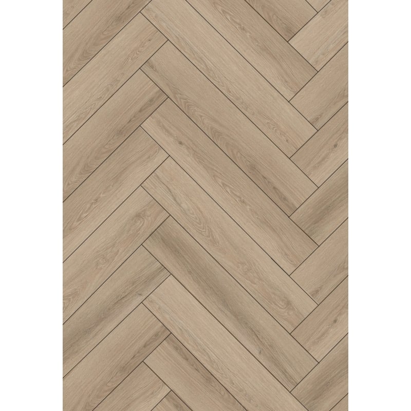 Mexen Palmdale próbka paneli winylowych jodełka LVT Dryback 2,5 mm, podkład PVC, 4 V-Fuga, Dąb - F1480-S