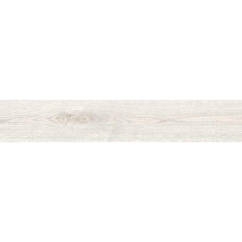 Mexen Wood Ville Bianco próbka gresu szkliwionego rekt. G1, płytka drewnopodobna podłogowo-ścienna, carving - TL613-01-S