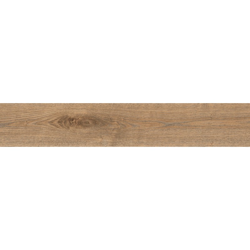 Mexen Wood Ville Brown próbka gresu szkliwionego rekt. G1, płytka drewnopodobna podłogowo-ścienna, carving - TL613-02-S