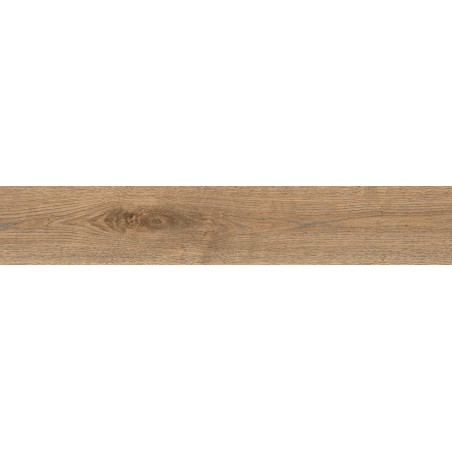 Mexen Wood Ville Brown próbka gresu szkliwionego rekt. G1, płytka drewnopodobna podłogowo-ścienna, carving - TL613-02-S