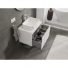 Mexen Orio szafka łazienkowa podumywalkowa 70 cm z blatem, 1 szuflada, biała mat - 91A10-07047-1-BFC01