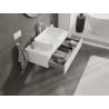 Mexen Orio szafka łazienkowa podumywalkowa 90 cm z blatem, 1 szuflada, biała mat - 91A10-09023-1-BFC01