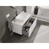 Mexen Orio szafka łazienkowa podumywalkowa 90 cm z blatem, 1 szuflada, biała mat - 91A10-09047-1-BFC01