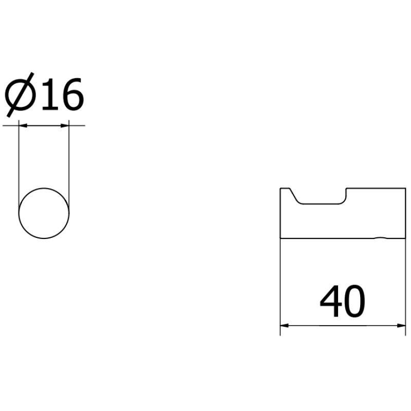Mexen Loop haczyk na ręcznik (2 szt.), złoty - 70A71012-50