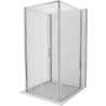 Mexen Exo-F 3S kabina prysznicowa 3-ścienna składana 70 x 70 cm, transparent, chrom - 816-070-070-01-00-3S