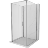 Mexen Exo-3S kabina prysznicowa 3-ścienna składana 85 x 85 cm, transparent, chrom - 816-085-085-01-00-3S