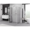 Mexen Exo-F 3S kabina prysznicowa 3-ścienna składana 75 x 120 cm, transparent, chrom - 816-075-120-01-00-3S