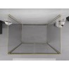 Mexen Exo-F 3S kabina prysznicowa 3-ścienna składana 75 x 120 cm, transparent, złota - 816-075-120-50-00-3S