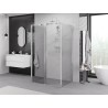 Mexen Exo-S 3S kabina prysznicowa 3-ścienna rozsuwana 155 x 120 cm, transparent, chrom - 8151-155-120-01-00-3S