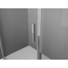 Mexen Exo-3S 3S kabina prysznicowa 3-ścienna rozsuwana 80 x 75 cm, transparent, chrom - 8153-080-075-01-00-3S