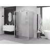 Mexen Exo-3S 3S kabina prysznicowa 3-ścienna rozsuwana 95 x 80 cm, transparent, chrom - 8153-095-080-01-00-3S