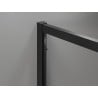 Mexen Exo-3S kabina prysznicowa 3-ścienna rozsuwana 85 x 80 cm, transparent, czarna - 8153-085-080-70-00-3S