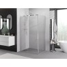 Mexen Exo-3S kabina prysznicowa rozsuwana 80 x 70 cm, transparent, chrom - 8153-080-070-01-00