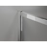 Mexen Exo kabina prysznicowa rozsuwana 80 x 70 cm, transparent, chrom - 8153-080-070-01-00