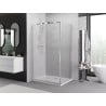 Mexen Exo kabina prysznicowa rozsuwana 85 x 75 cm, transparent, chrom - 8153-085-075-01-00