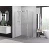 Mexen Exo-3S kabina prysznicowa rozsuwana 80 x 85 cm, transparent, chrom - 8153-080-085-01-00