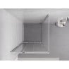Mexen Exo kabina prysznicowa rozsuwana 90 x 90 cm, transparent, chrom - 8153-090-090-01-00