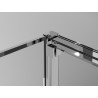 Mexen Exo-3S kabina prysznicowa rozsuwana 95 x 90 cm, transparent, chrom - 8153-095-090-01-00