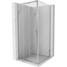 Mexen Exo-3S kabina prysznicowa rozsuwana 95 x 95 cm, transparent, chrom - 8153-095-095-01-00