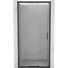 Mexen Exo-3S drzwi prysznicowe rozsuwane 90 cm, transparent, czarne - 8153-090-000-70-00