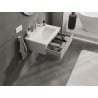 Mexen Orio szafka łazienkowa 70 cm z umywalką Otis, 1 szuflada, szara mat/biała mat - 91A10-07023-1-BF62-W18M01