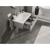 Mexen Orio szafka łazienkowa 80 cm z umywalką Vela, 1 szuflada, szara mat/biała mat - 91A10-08023-1-BF62-W23M01