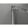 Mexen Exo-3S drzwi prysznicowe rozsuwane 95 cm, transparent, chrom - 8153-095-000-01-00