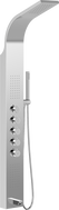 Mexen Timor panel prysznicowy z wylewką, chrom - 7621-04-00