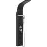 Mexen Borg panel prysznicowy, czarny - 7615-03-70