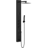 Mexen Orco panel prysznicowy, czarny - 7607-03-70