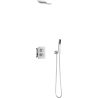 Mexen Salto zestaw prysznicowy podtynkowy, chrom - 7604-02-00