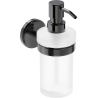 Mexen Gravo dozownik do mydła, black chrome - 70A93058-73