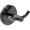 Mexen Gravo podwójny haczyk na ręcznik, black chrome - 70A93012-73