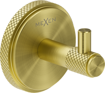Mexen Gravo haczyk na ręcznik, złoty szczotkowany - 70A93011-55