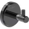 Mexen Gravo haczyk na ręcznik, black chrome - 70A93011-73