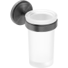 Mexen Gravo kubek na szczoteczki, gun gray szczotkowany - 70A93051-66
