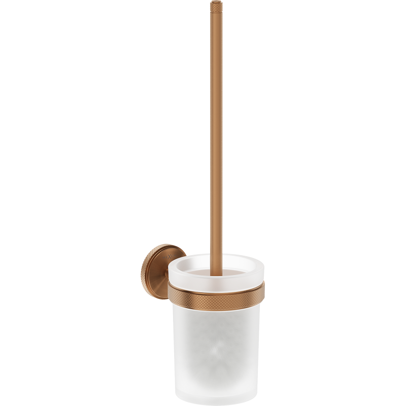 Mexen Gravo szczotka toaletowa, miedź szczotkowana - 70A93071-65