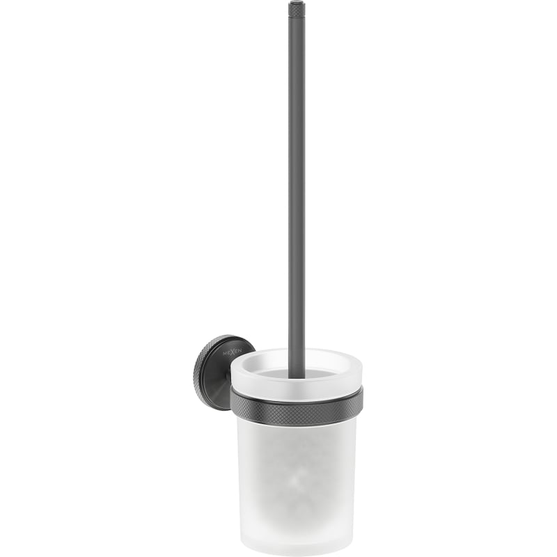 Mexen Gravo szczotka toaletowa, gun gray szczotkowany - 70A93071-66