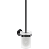 Mexen Gravo szczotka toaletowa, black chrome - 70A93071-73