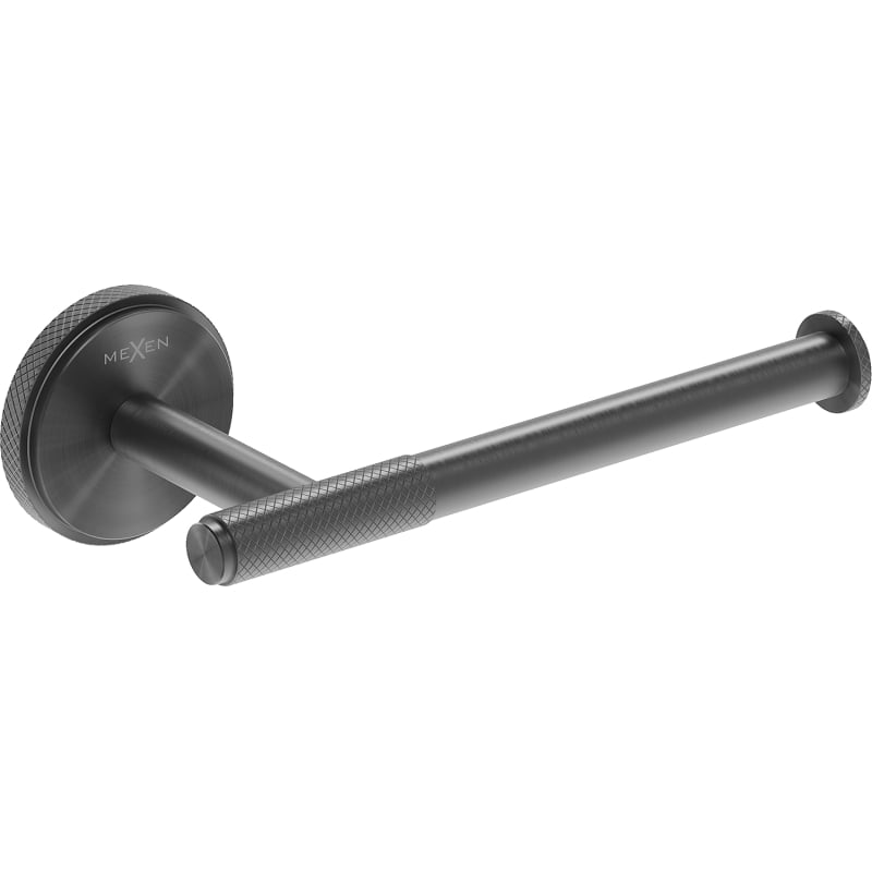 Mexen Gravo uchwyt na papier toaletowy, gun gray szczotkowany - 70A93025-66