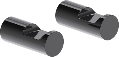 Mexen Loop haczyk na ręcznik (2 szt.), black chrome - 70A71012-73