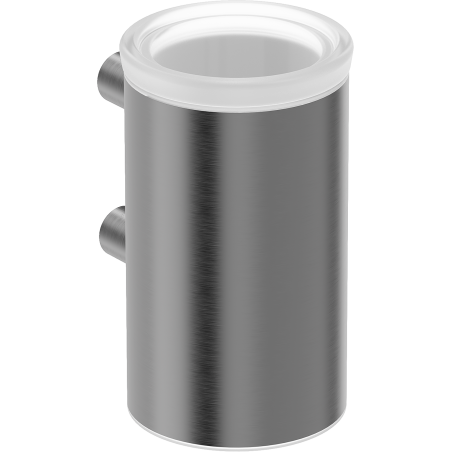 Mexen Loop kubek na szczoteczki, gun gray szczotkowany - 70A71051-66