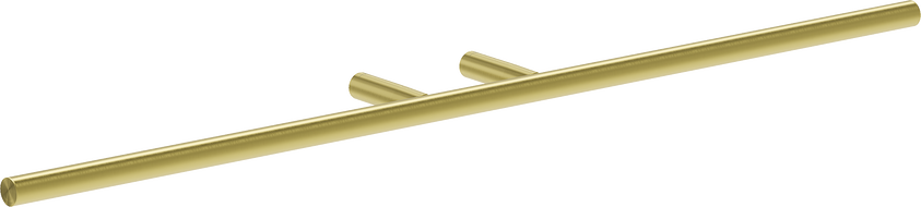 Mexen Loop wieszak na ręcznik, złoty szczotkowany - 70A71046-55