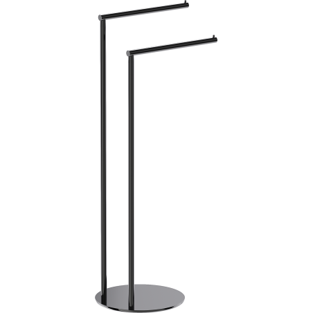 Mexen Loop stojący wieszak na ręcznik, black chrome - 70A71096-73