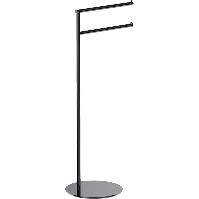 Mexen Loop stojący wieszak na ręcznik, black chrome - 70A71097-73
