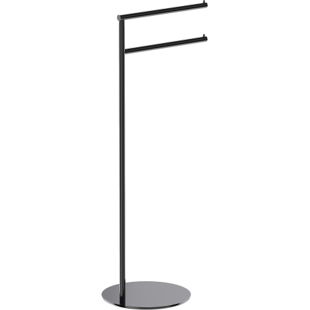 Mexen Loop stojący wieszak na ręcznik, black chrome - 70A71097-73
