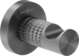 Mexen Triv haczyk na ręcznik, gun gray szczotkowany - 70A33011-66