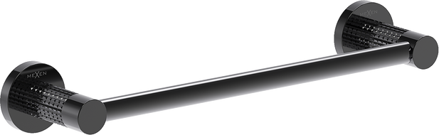 Mexen Triv wieszak na ręcznik, black chrome - 70A33041-73