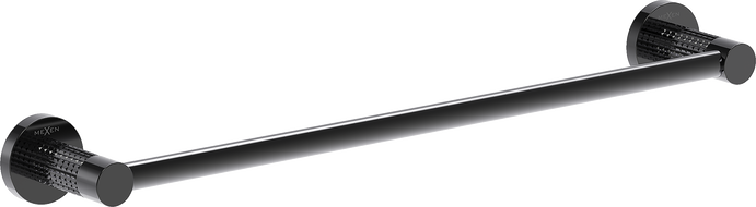 Mexen Triv wieszak na ręcznik, black chrome - 70A33043-73